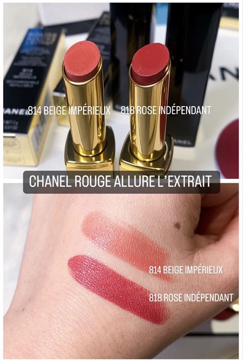 allure l'extrait lipstick